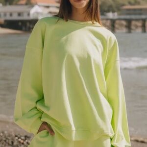 Daily Drills zilker oversized crew - XS/S